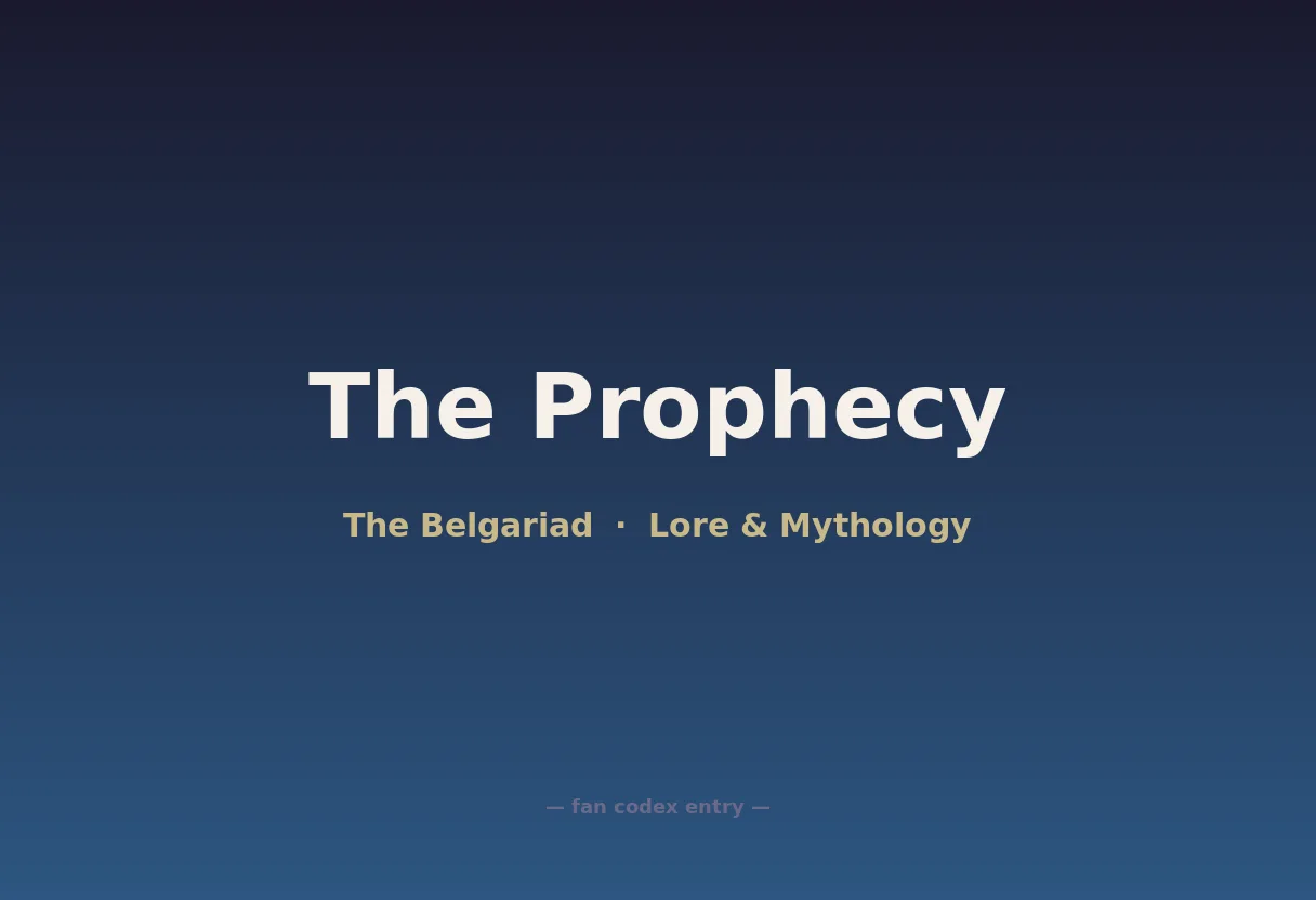 The Prophecy