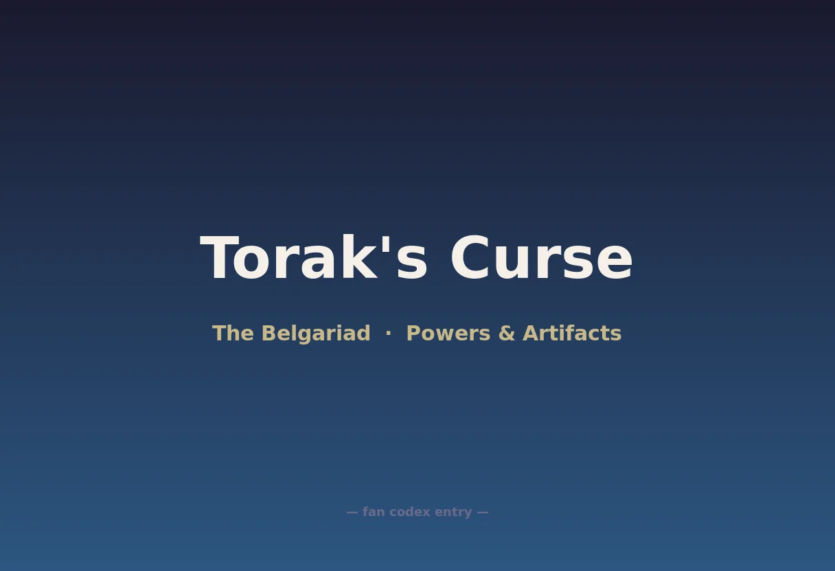 Torak's Curse