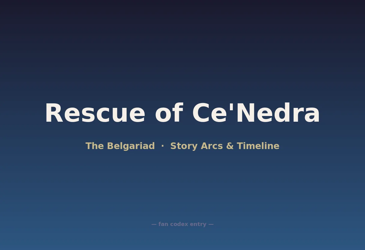 Rescue of Ce'Nedra